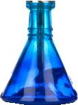 Aladin Evolution Shisha Fata Morgana L Ersatzglas - Ersatzflasche FL461 blau