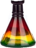 Aladin Evolution Shisha Fata Morgana L Ersatzglas - Ersatzflasche FL461 bunt