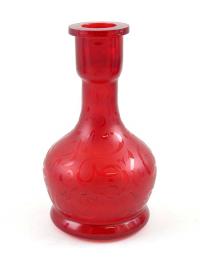Glass Bowl for Shisha Blackmoon red