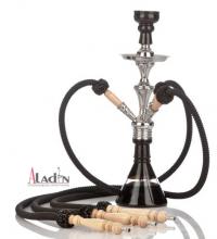 Aladin EVOLUTION Shisha - FATA MORGANA 3 Hose - black app. 47 cm