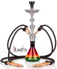 Aladin EVOLUTION Shisha - FATA MORGANA L 4 Schlauch - bunt ca. 68 cm