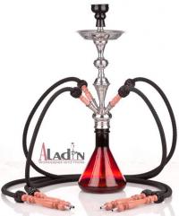 Aladin EVOLUTION Shisha - FATA MORGANA L 4 Schlauch - rot ca. 68 cm