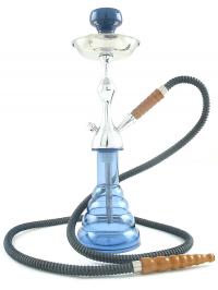 Shisha (Wasserpfeife) - MYA Mini-Orb - blau ca. 43cm