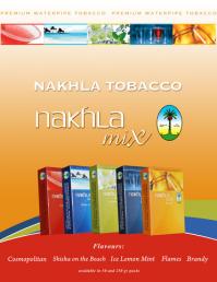 NAKHLA MIX Shisha Tabak Shisha on the beach 50g