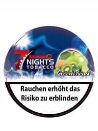 7Nights Green Beast 200g Wasserpfeifen Tabak DOSE