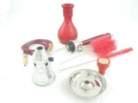 Shisha (Waterpipe) - MAGIER - red app 76cm