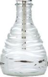 FL433 Aladin Evolution Shisha Zebra L Glass Bowl white