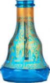 FL443 Aladin Evolution Shisha Nomad Glass Bowl turquoise-gold