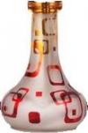 FL445 Aladin Evolution Shisha Retro Glass Bowl red