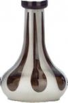 FL447 Aladin Evolution Shisha Teardrop Glass Bowl black