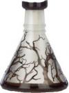 FL475 Aladin Evolution Shisha Tree Glass Bowl black