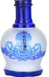 FL484 Aladin Evolution Shisha Mask Silver Glass Bowl blue