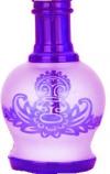 FL484 Aladin Evolution Shisha Mask Silver Glass Bowl purple