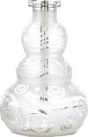 FL495 Aladin Evolution Shisha Loop S Glass Bowl white