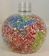 FL498 Aladin Evolution Shisha Mosaic Glass Bowl color