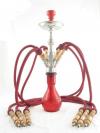 Shisha (Waterpipe) - DIWAN - 6-Hoses red app. 72cm