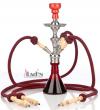 Aladin EVOLUTION Shisha - FATA MORGANA 3 Hose - red app. 47 cm