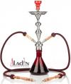 Aladin EVOLUTION Shisha - FATA MORGANA L 2 Hose - red app. 68 cm