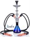 Aladin EVOLUTION Shisha - FATA MORGANA L 4 Hose - blue app. 68 cm