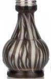 FL435 Aladin Evolution Shisha Zebra S Glass Bowl black