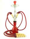 Hookah (Waterpipe) - DIWAN 4- Schlauch - red app. 72cm