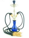Hookah (Waterpipe) - DIWAN 4-hose - blue app. 72cm