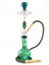 Hookah (Waterpipe) - RETRO M - green app. 49cm