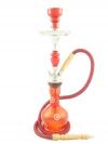 Hookah (Waterpipe) - RETRO M - red app. 49cm