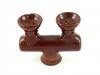 Double Tobaccobowl (Dublexbowl) brown